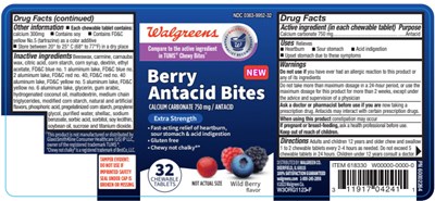 Walgreen Wild Berry Antacid Chews 32ct.jpg Walgreen Wild Berry Antacid Chews 32ct - Walgreen Wild Berry Antacid Chews 32ct